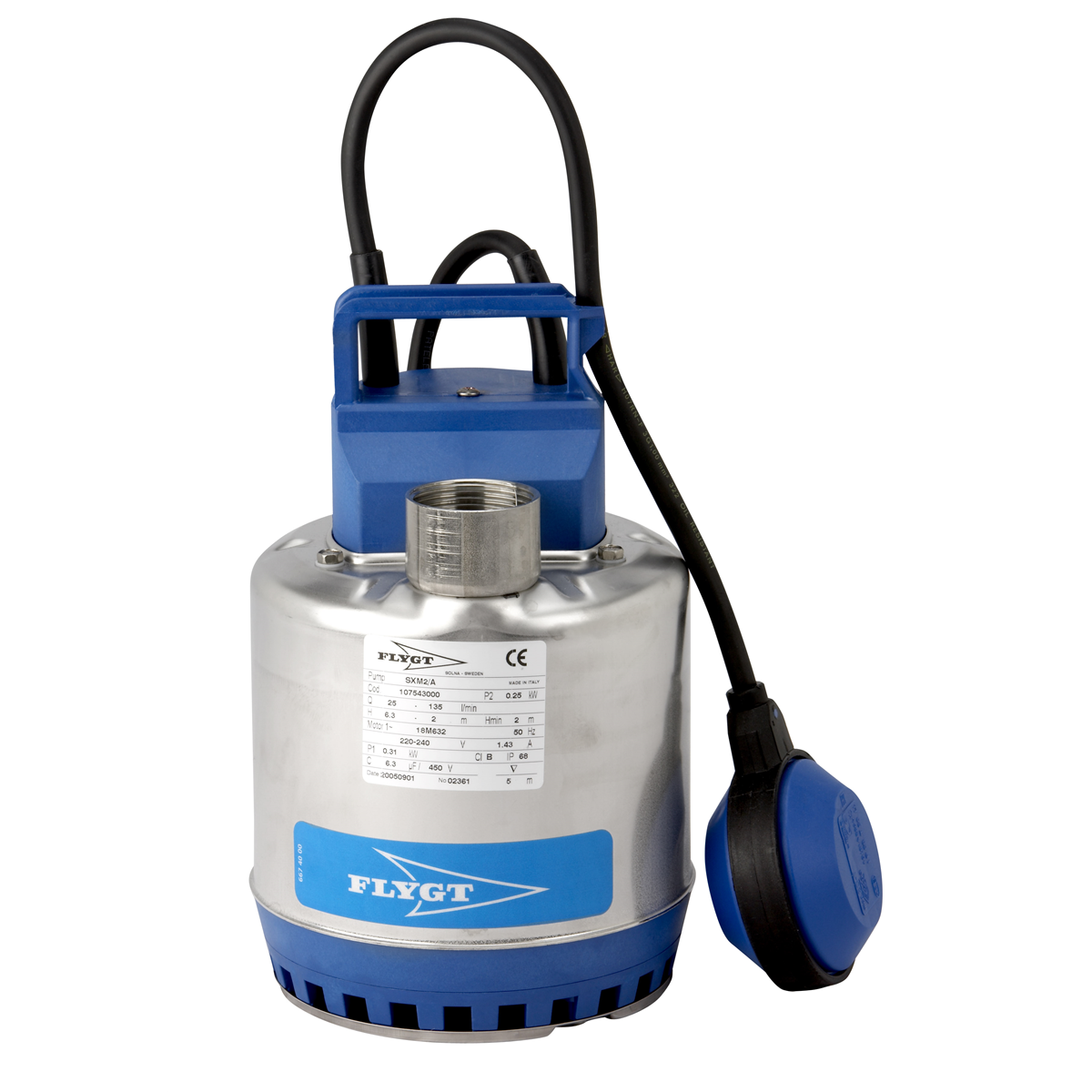 Dränkbar pump SXM2/A